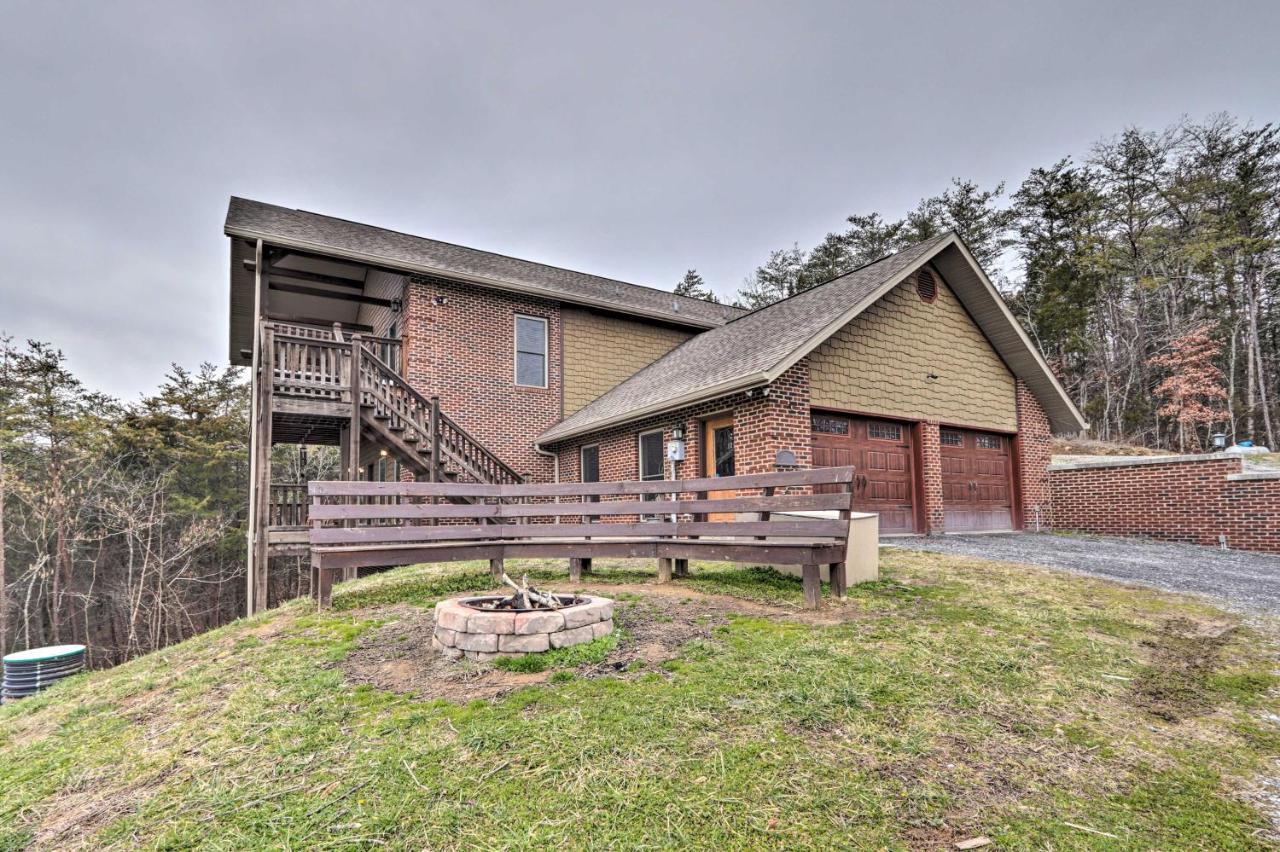 Pet-Friendly Smoky Mountain Retreat With Game Room! เซอเวียร์วีล ภายนอก รูปภาพ